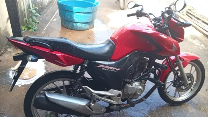 HONDA CG 160 FAN 2022 Flex (Vermelha) - Único Dono / Quitada na Venda
