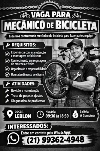 Vaga mecânico de bike