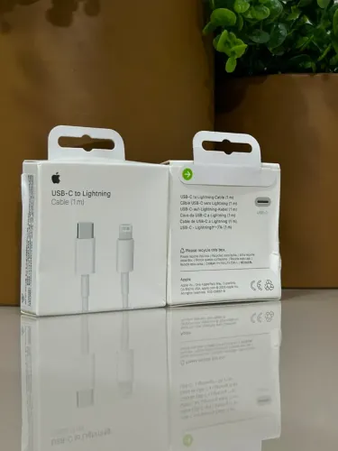 Cabos Apple USB C para Lighting 