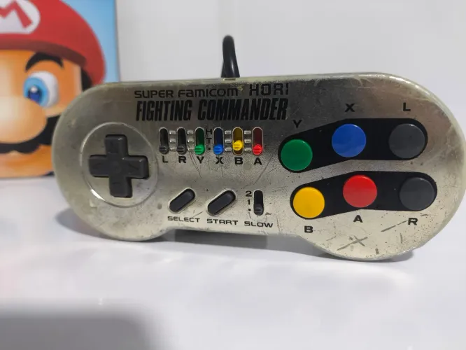 CONTROLE HORI COMMANDER SNES SUPER NINTENDO SNES 