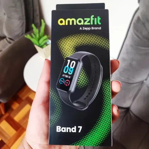 Smartwatch Amazfit Band 7 120 Modos Esporte Lacrado