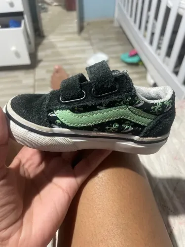 Vans infantil original com velcro