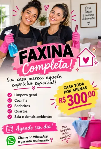 serviços domésticos 