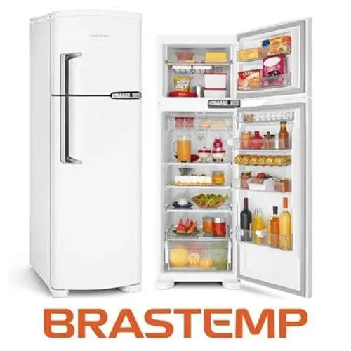 Geladeira Brastemp Clean Frost Free 352L - Modelo BRM39EB (Usada/Bom Estado)<br>