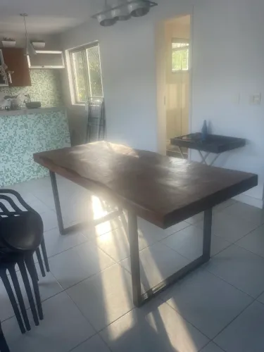 Mesa rústica 