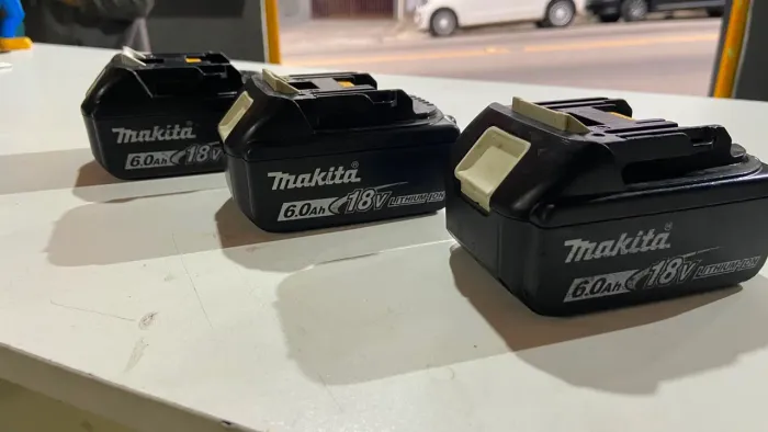 3 Baterias 18v 6ah Makita 