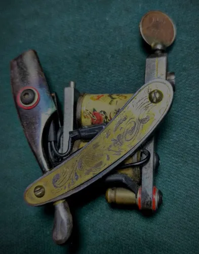 Máquina de tatuagem Jaba híbrida navalha série pra colecionadores Zerada um sonho