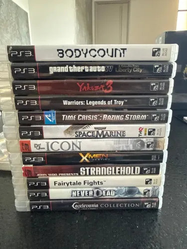 Lote Jogos PlayStation 3