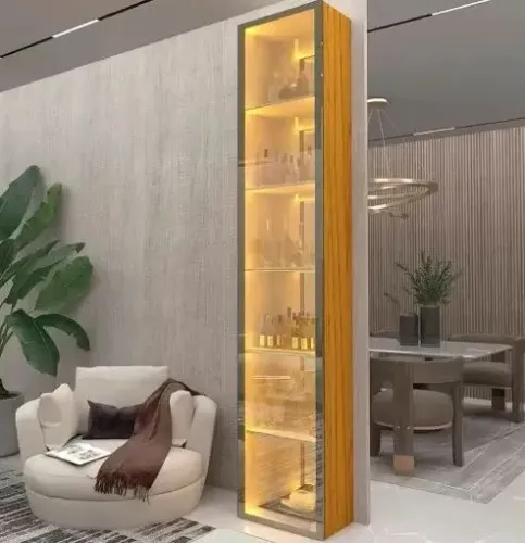 Torre Cristaleira Luminare Reflecta LED 100% MDF DIVIDIMOS EM ATÉ 10X SEM JUROS
