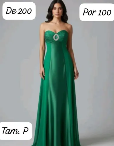 Vestido longo de festa Tam. P