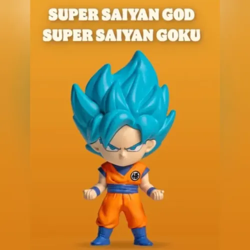 Coleção Bonecos Dragon Ball Super Burger King 2026: Goku God cabelo azul