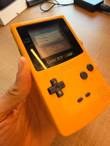 Game Boy Color Amarelo - Leia a Descrição