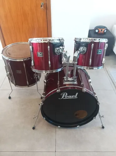 ## Shell pack de bateria Pearl anos 90 Export Select, 12,13,16,22, excelente, original!!!