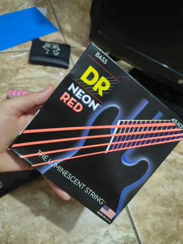 Encordoamento para baixo DR neon