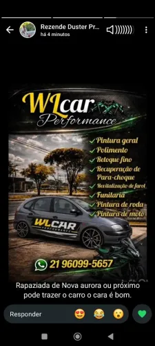 Preciso de um preparado automotivo