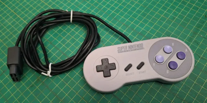 Controle super Nintendo original branquinho