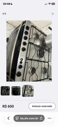 Fogao novissimo