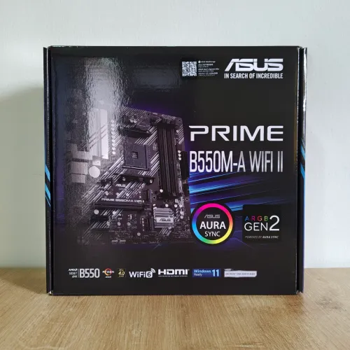 Placa Mãe B550M-A WIFI II ASUS (Novo!)