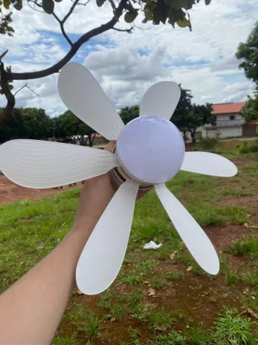 Ventilador de Teto com Luz de LED