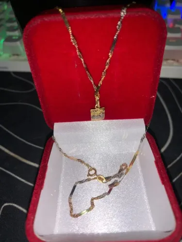 CORDÃO OURO 18K, MODELO ESTILO 3 OURO.