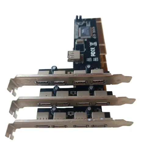 PLACA PCI COM SAIDA 5 USB K84