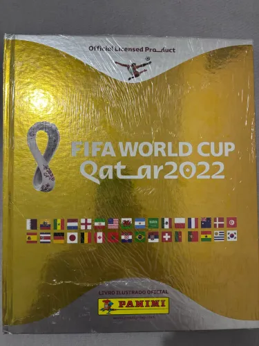 Álbum copa do mundo 2022 Ouro