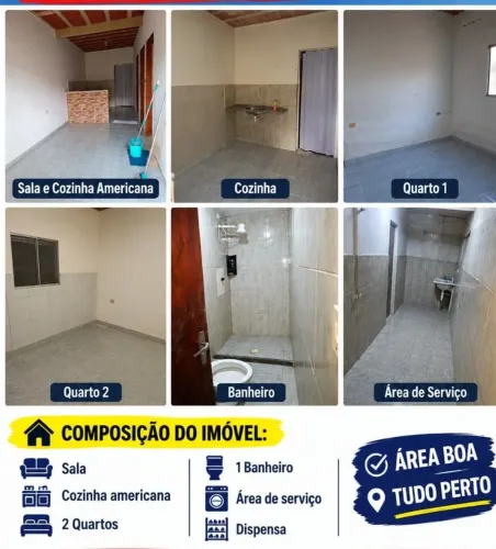 Casa pra alugar em campo grande