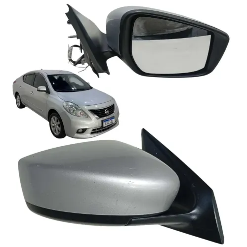 Retrovisor Elétrico Direito Nissan Versa 2012 A 2019