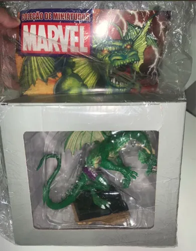 +m+ miniatura marvel especial eaglemoss fin fang foom eaglemoss - lacrado