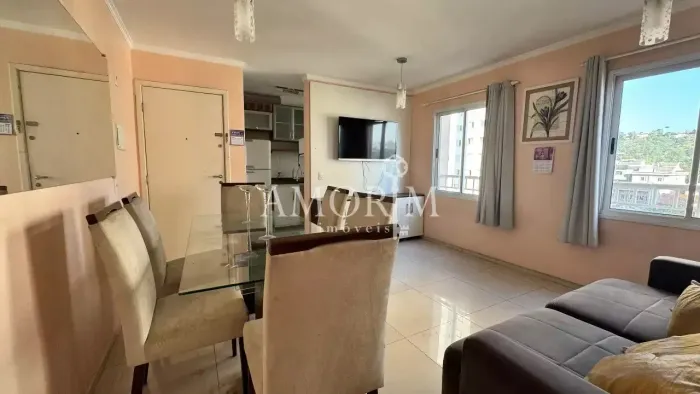 APARTAMENTO MOBILIADO COM 1 QUARTO 1 VAGA EM CAJAMAR