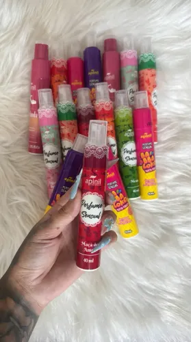 Perfume Sensual Apinil 40ml - Maçã do Amor + Tutti Frutti Baba Loko