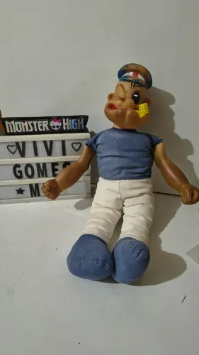 Boneco Popeye antigo vintage