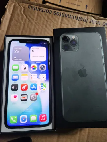 Iphone 11 pro 64gb, impecável, bateria 68% com caixa original