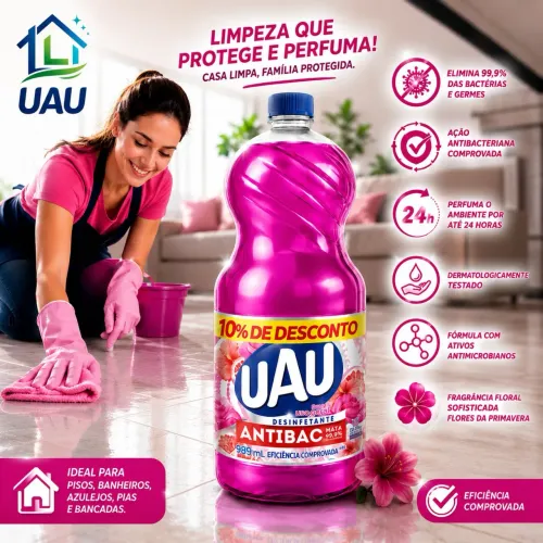 Desinfetante 2L Uau
