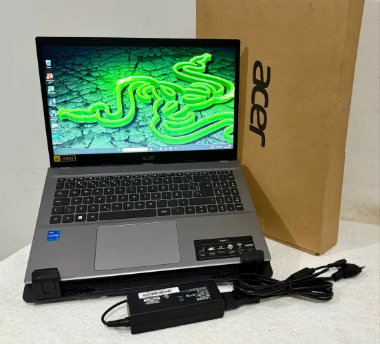 Notebook Acer i5 da 12 Geração com SSD 512GB M2 e 8GB DDr4, Tela 15.6 FULL HD e WI-FI 6