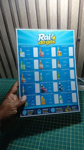 Cardápio personalizado