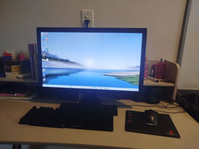 PC Gamer Completo Ryzen 5 3500X RX 5500 XT 4GB 16GB RAM + Monitor