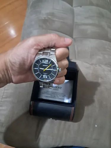 Relógio orient original masculino Orient Neo Sports MBSS1327 P2SX aço inox