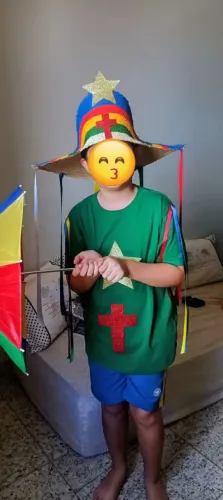 Chapéu de palha bandeira Pernambuco 