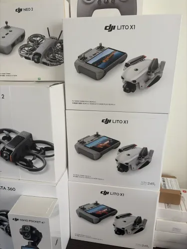 Drone DJI Lito X1 - Fly More Combo controle RC2 com tela