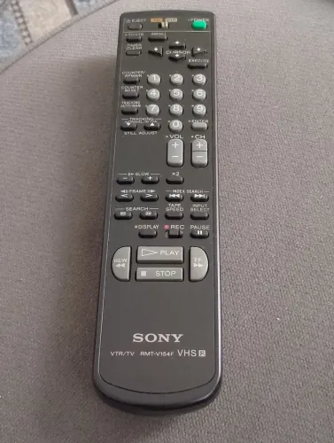 Controle remoto original Sony VHS modelo RMT V 154F