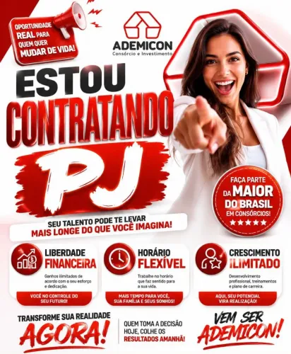 CONTRATA - SE com ou sem experiência