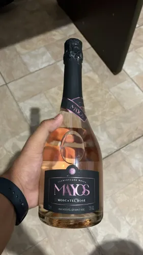 Vinho Moscatel Espumante Rose