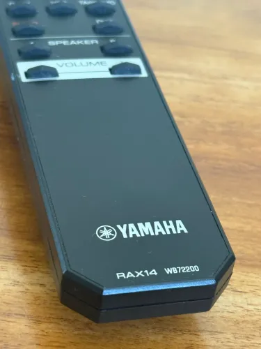 Controle Remoto Original Yamaha RAX14 WB72200 - Raro / Vintage