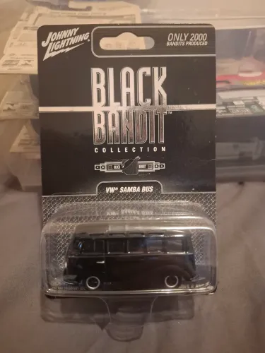 VW Samba Buss Black Bandit Johnny lightning