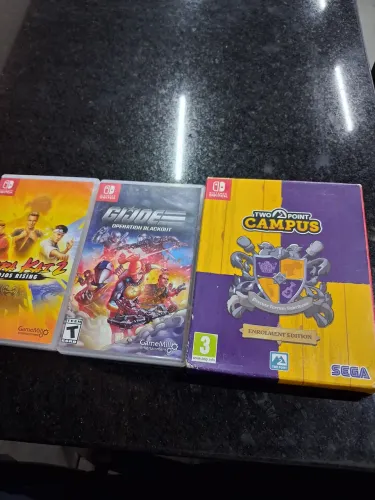 Jogos switch midia fisica