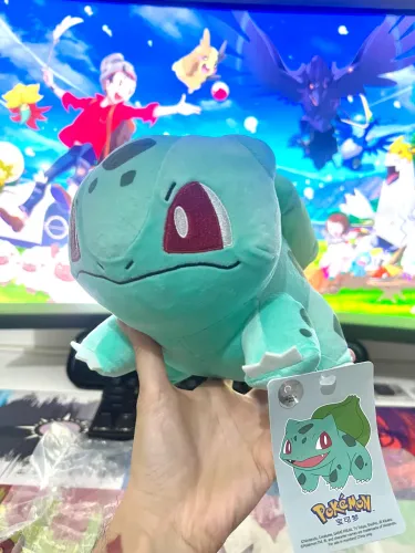 Pelúcia Pokémon Bulbasaur - NOVO