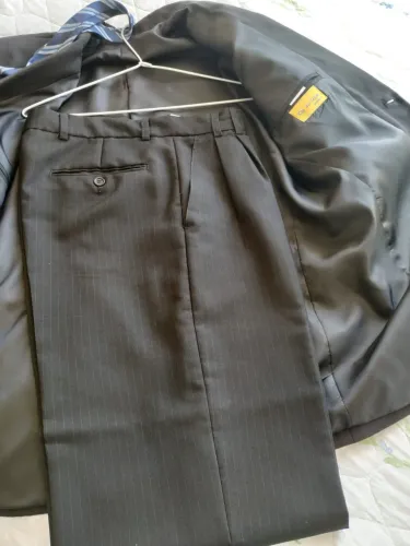 Terno preto masculino TAM 44