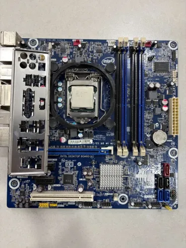 Placa Mae Intel Dh67gd Ddr3 + I5 2400 3.10ghz + 32gb Ddr3