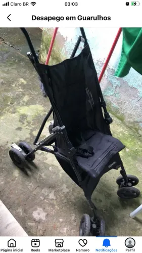 Vende-se carrinho em ótimo estado, perfeito para passeios com o seu bebê 